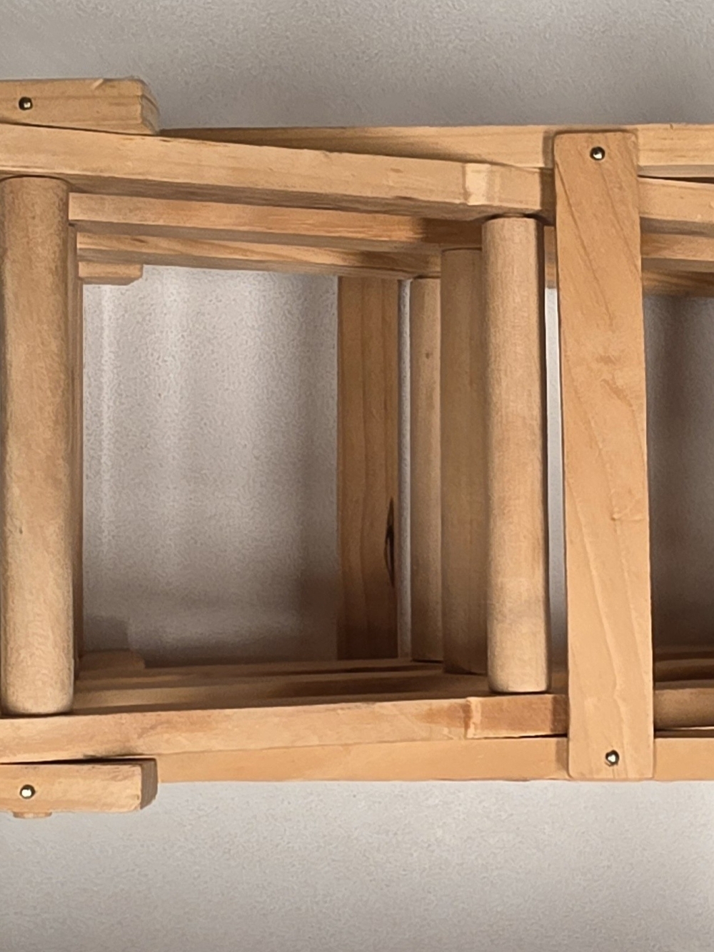 Source Unknown Light Wood Expandable Bottle Rack - Picture 5 of 5